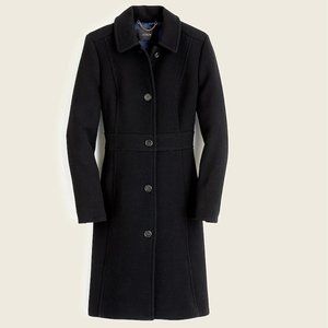 J. Crew Women's Lady Day coat - black size 16